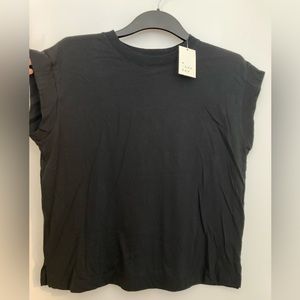 TWO (2) A New Day Short-Sleeve Casual T-Shirts - Black and White